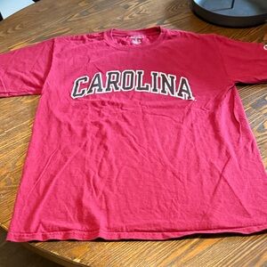 Champion Red 'CAROLINA' Short Sleeve Tee